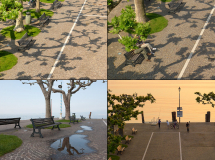 Mai: Mole am Hafen in Torri