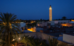 Dezember: Blick über Tozeur 