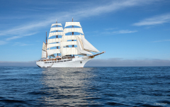 April: Sea Cloud II