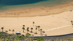 August: Playa Anaga, Teneriffa