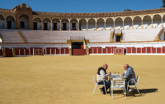 August: Arena in Antequera
