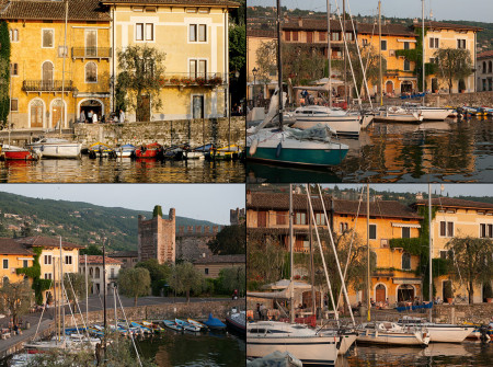 Titelbild: Hafen von Torri del Benaco